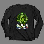 Snoopy and Friends Happy St Patrick Day 4 Long Sleeves