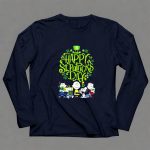 Snoopy and Friends Happy St Patrick Day 91 Long Sleeves
