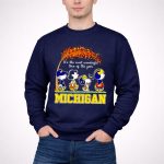 Snoopy and Friends its the most wonderful time of the year Michigan Wolverines 3 Sweatshirt.jpg