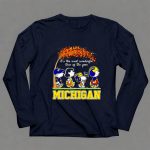 Snoopy and Friends its the most wonderful time of the year Michigan Wolverines 6 Long Sleeves.jpg