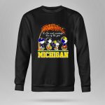 Snoopy and Friends its the most wonderful time of the year Michigan Wolverines 9 Sweatshirt.jpg