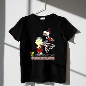 Snoopy and Peanuts Celebrating Atlanta Falcons Football 1 T Shirt