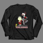 Snoopy and Peanuts Celebrating Atlanta Falcons Football 4 Long Sleeves
