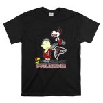 Snoopy and Peanuts Celebrating Atlanta Falcons Football T Shirt 6