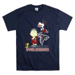 Snoopy and Peanuts Celebrating Atlanta Falcons Football T Shirt 7