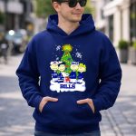 Snoopy and Peanuts Characters Celebrating with Buffalo Bills Christmas Tree 8 Hoodie 2.jpg