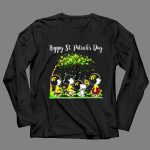 Snoopy and Peanuts Hawkeyes Iowa Happy St Patricks Day shirt 4 Long Sleeves