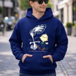 Snoopy and Philadelphia Eagles Logo Dance 8 Hoodie