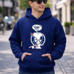 Snoopy and Seattle Mariners Logo with Baseball Bat and Mariners Haters Speech Bubble 8 Hoodie.jpg