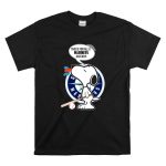 Snoopy and Seattle Mariners Logo with Baseball Bat and Mariners Haters Speech Bubble T Shirt 6.jpg