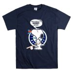 Snoopy and Seattle Mariners Logo with Baseball Bat and Mariners Haters Speech Bubble T Shirt 7.jpg