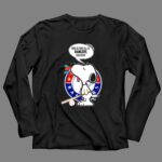 Snoopy and Texas Rangers Baseball Fans United Against Haters 4 Long Sleeves.jpg