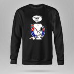 Snoopy and Texas Rangers Baseball Fans United Against Haters 9 Sweatshirt.jpg