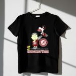 Snoopy and Woodstock Celebrate Alabama Crimson Tide Football 1 T Shirt