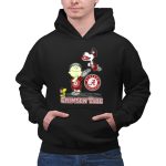 Snoopy and Woodstock Celebrate Alabama Crimson Tide Football 2 Hoodie