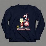 Snoopy and Woodstock Celebrate Alabama Crimson Tide Football 6 Long Sleeves