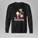 Snoopy and Woodstock Celebrate Alabama Crimson Tide Football 9 Sweatshirt