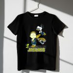 Snoopy and Woodstock Celebrating Jacksonville Jaguars with Lucy 1 T Shirt