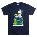 Snoopy and Woodstock Christmas with San Jose Sharks Hockey Spirit T Shirt 7.jpg