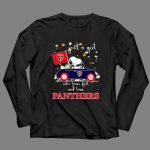 Snoopy and Woodstock Driving car just a girl who lover fall and love Florida Panthers 4 Long Sleeves.jpg