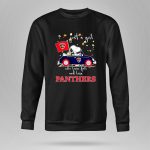 Snoopy and Woodstock Driving car just a girl who lover fall and love Florida Panthers 9 Sweatshirt.jpg