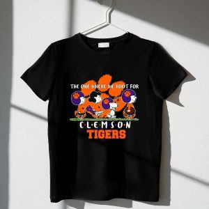 Snoopy and Woodstock Peanuts The One Where We Root For Clemson Tigers 1 T Shirt.jpg