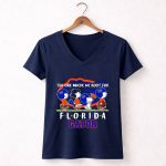 Snoopy and Woodstock Peanuts The One Where We Root For Florida Gators 5 Womens V Neck.jpg