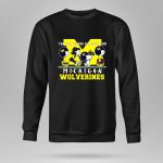 Snoopy and Woodstock Peanuts The One Where We Root For Michigan Wolverine 9 Sweatshirt.jpg