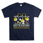 Snoopy and Woodstock Peanuts The One Where We Root For Notre Dame Fighting Irish T Shirt 7.jpg