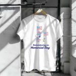 Snoopy and Woodstock Remembering on Memorial Day with American Flags T Shirt 6