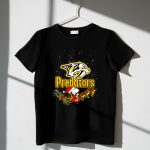 Snoopy and Woodstock Santa Christmas Nashville Predators 1 T Shirt.jpg