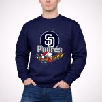 Snoopy and Woodstock Santa Christmas San Diego Padres 3 Sweatshirt.jpg