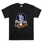 Snoopy and Woodstock Santa Christmas San Diego Padres T Shirt 6.jpg