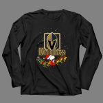 Snoopy and Woodstock Santa Christmas Vegas Golden Knights 4 Long Sleeves.jpg