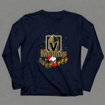 Snoopy and Woodstock Santa Christmas Vegas Golden Knights 6 Long Sleeves.jpg