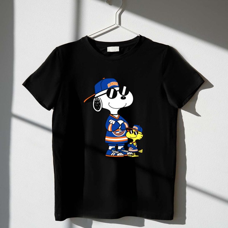 Snoopy And Woodstock Wear Clothing New York Islanders 1 T Shirt.jpg