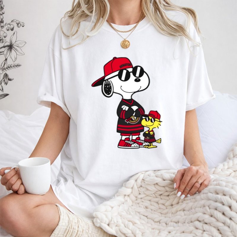 Snoopy And Woodstock Wear Clothing Ottawa Senators 1 T Shirt.jpg