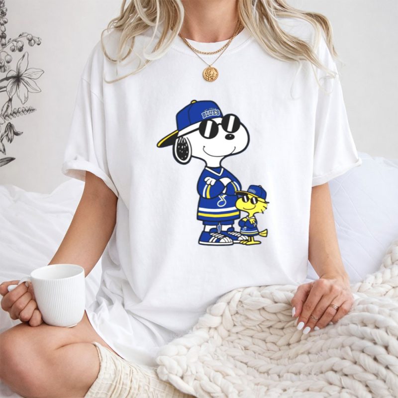 Snoopy And Woodstock Wear Clothing St Louis Blues 1 T Shirt.jpg