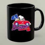 Snoopy and Woodstock driving car Atlanta Braves 1 mug.jpg