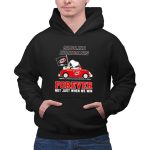 Snoopy and Woodstock driving car Carolina Hurricanes forever not just when we win 2 Hoodie.jpg