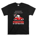 Snoopy and Woodstock driving car Carolina Hurricanes forever not just when we win T Shirt 6.jpg