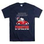 Snoopy and Woodstock driving car Carolina Hurricanes forever not just when we win T Shirt 7.jpg