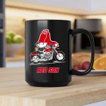 Snoopy and Woodstock driving motorbike Boston Red Sox 2 mug.jpg
