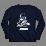 Snoopy and Woodstock driving motorbike Colorado Rockies 6 Long Sleeves.jpg