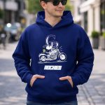 Snoopy and Woodstock driving motorbike Colorado Rockies 8 Hoodie.jpg