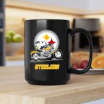 Snoopy and Woodstock driving motorbike Pittsburgh Steelers 2 mug.jpg