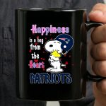 Snoopy and Woodstock happiness is a hug from the heart Patriots 3 mug.jpg