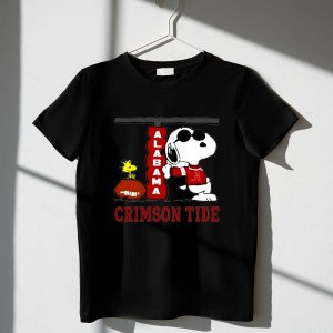 Snoopy and Woodstocks Alabama Crimson Tide 1 T Shirt