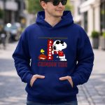 Snoopy and Woodstocks Alabama Crimson Tide 8 Hoodie
