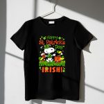 Snoopy and Woodstocks Eat Drink Beer and Be Irish 1 T Shirt